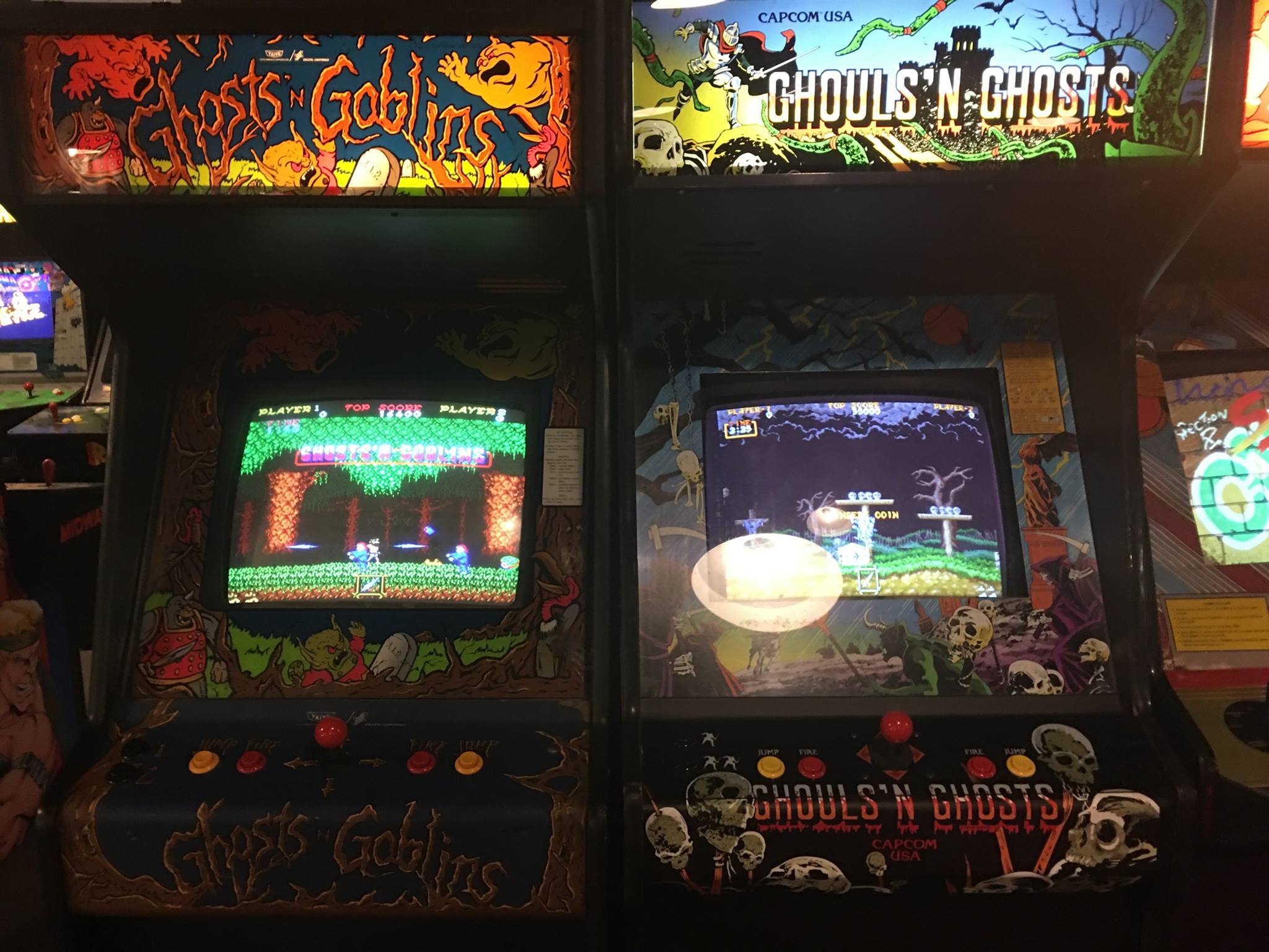 What are some popular games at the Cambridge Ventures Arcade?